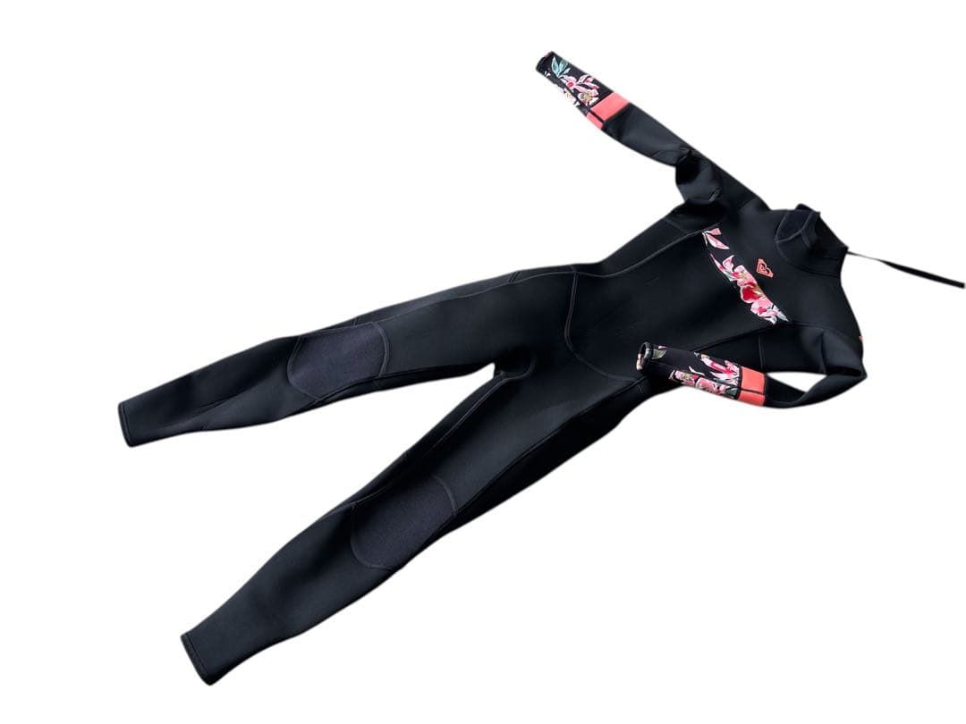 ★送料無料・超美品・お洒落★ロキシー　フルスーツ　ウエットスーツサーフィン可愛い