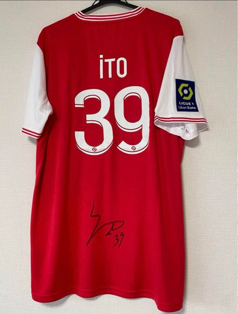 伊東純也 サイン入り ユニフォーム