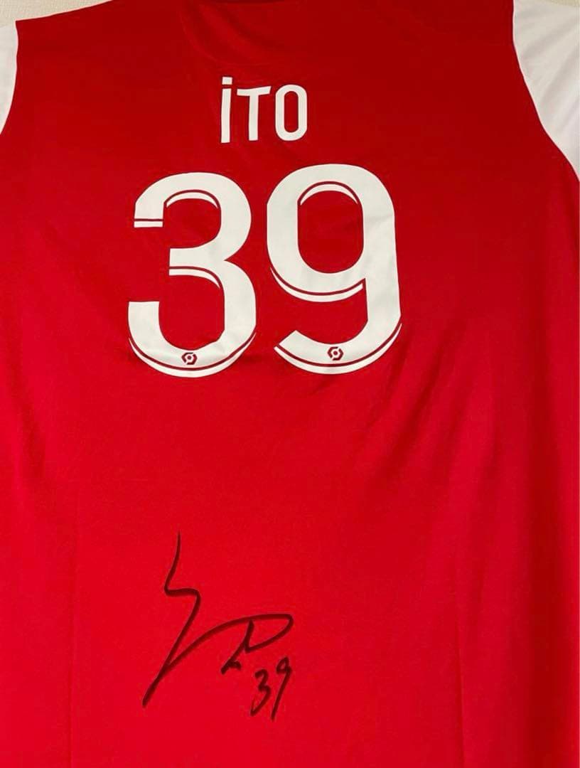 伊東純也 サイン入り ユニフォーム
