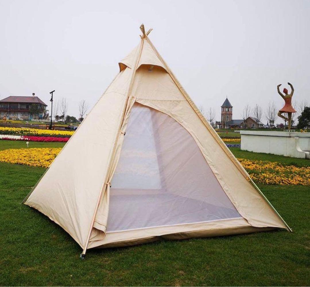 値引き可！テント　ソロキャン　ティピーテント
