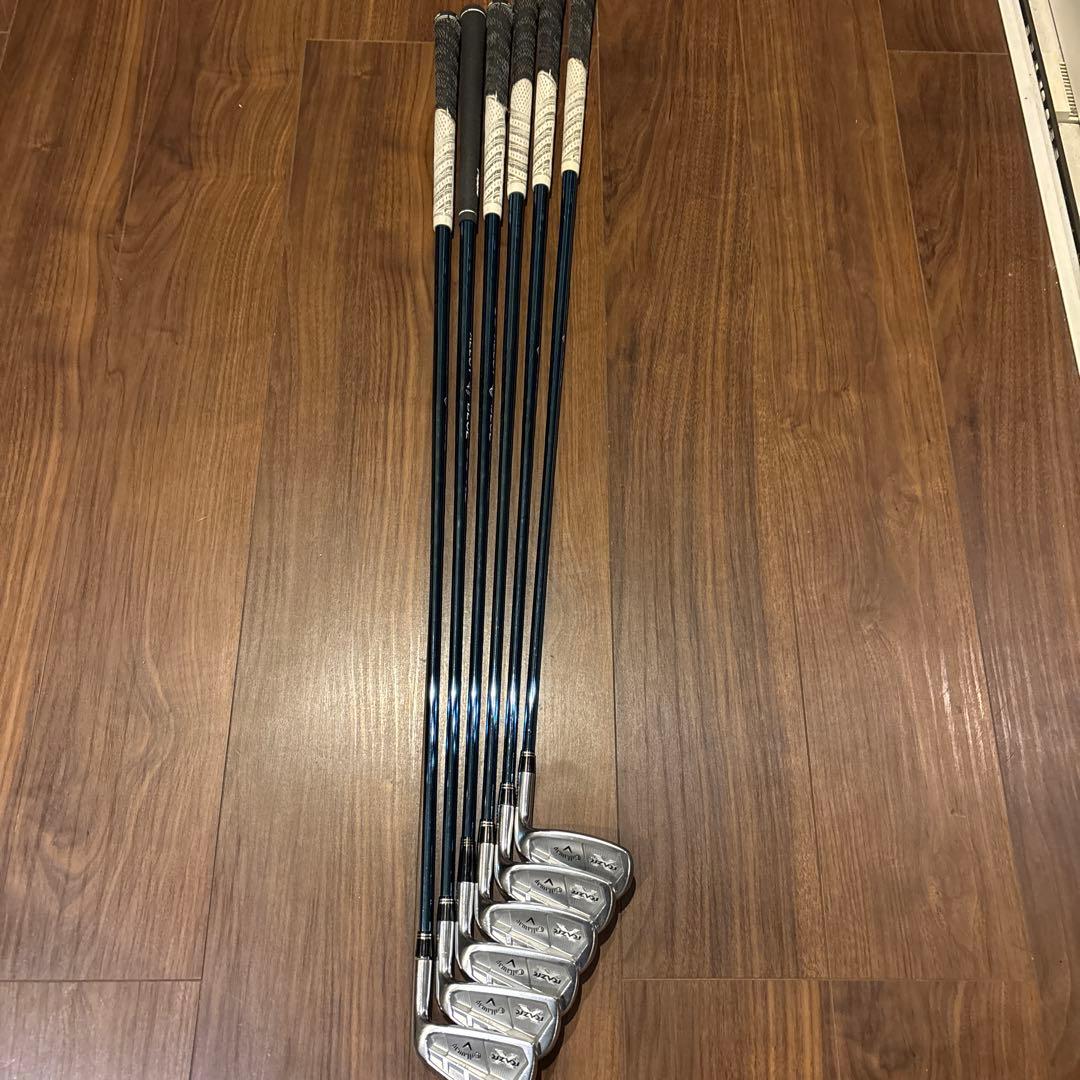 Callaway RAZR X ＦＯＲＧＥＤアイアンセット 6本