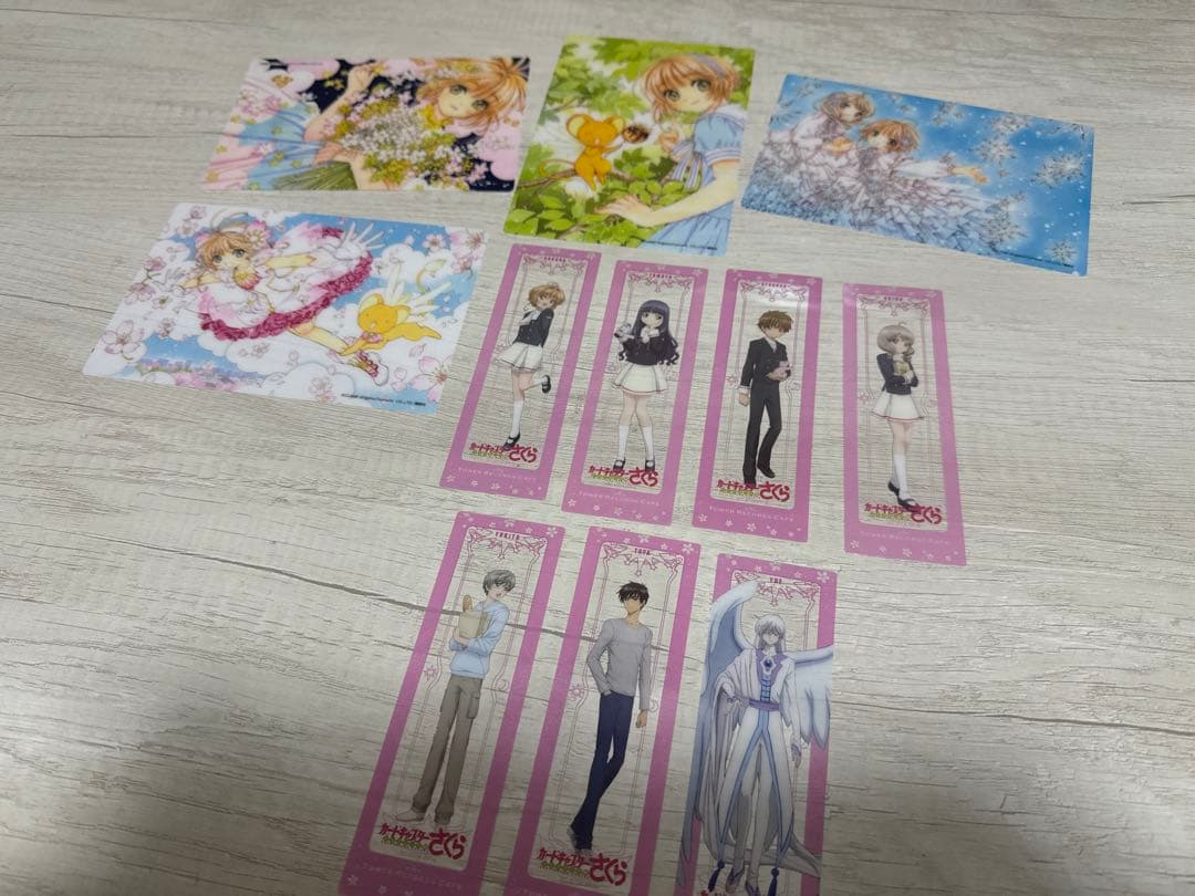 カードキャプターさくら展 ポストカード クリアイラストカード