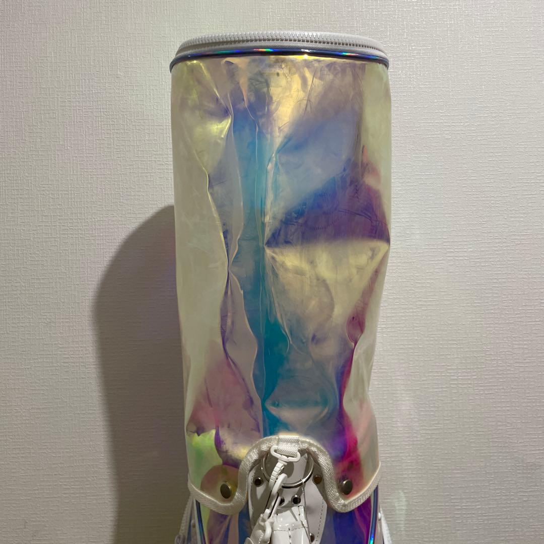 ホンマ キャディーバッグ　9型オーロラ ホワイト CB12060 スケルトン