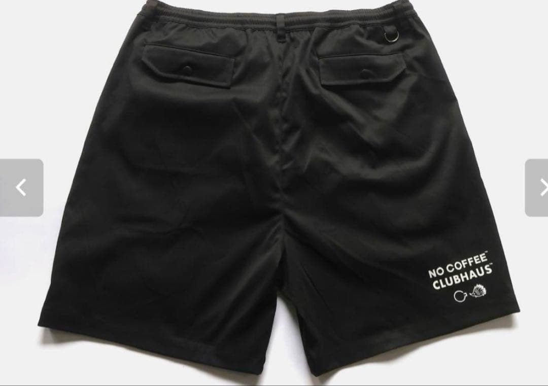 NO COFFEE × CLUBHAUS NYLON SHORT PANT Ｍ