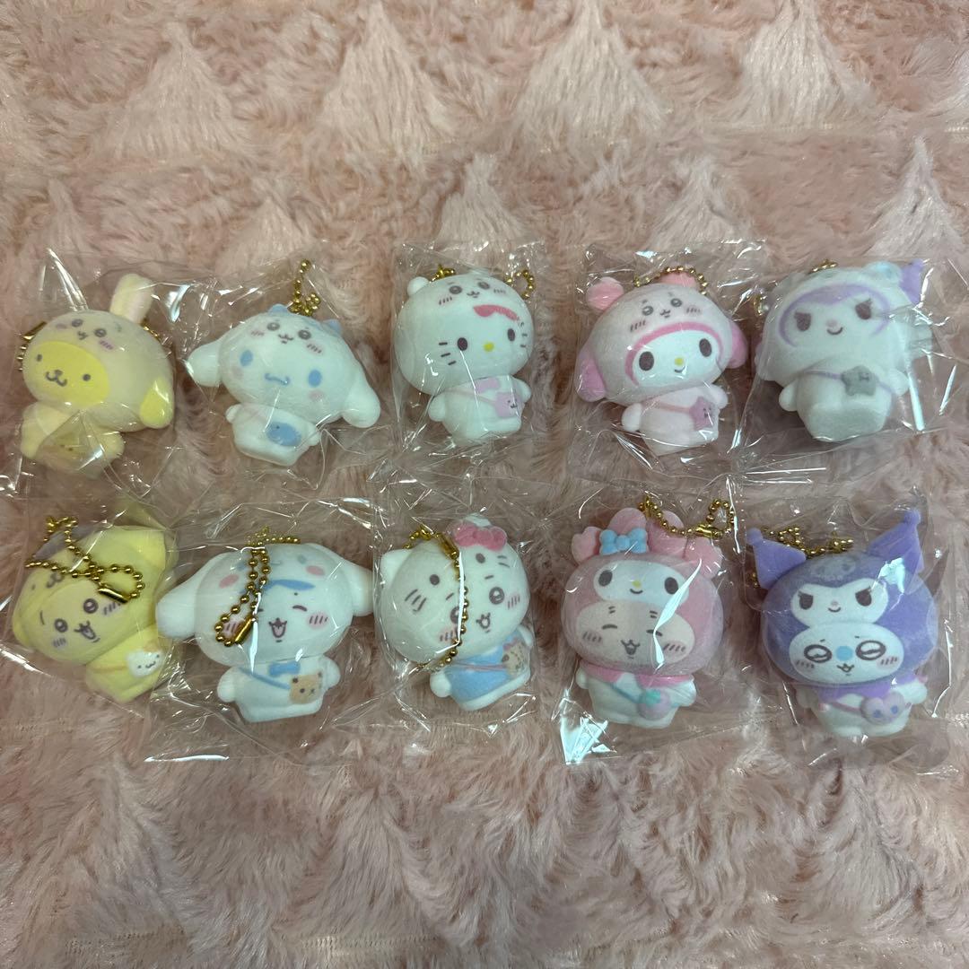 サンリオ　ちいかわコラボ　フロッキーマスコットチャーム