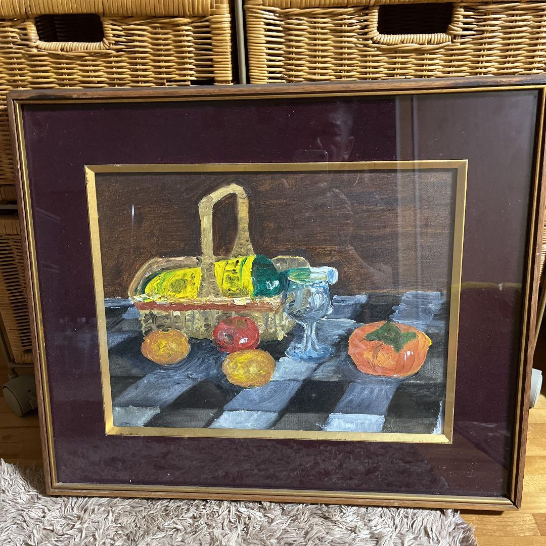 値下げします。近くの画家から貰った物です。50年はたちます。価値は分かりません。