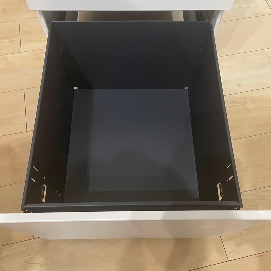 TOKIO スリムキャビネット 3段　ホワイト FWGN-DY30WHAL