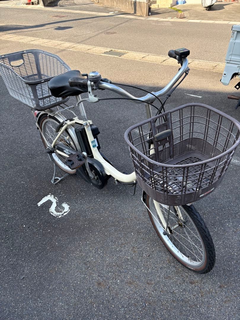 電動自転車ヤマハ　PAS SION 20インチ　クリーム色　即購入NG