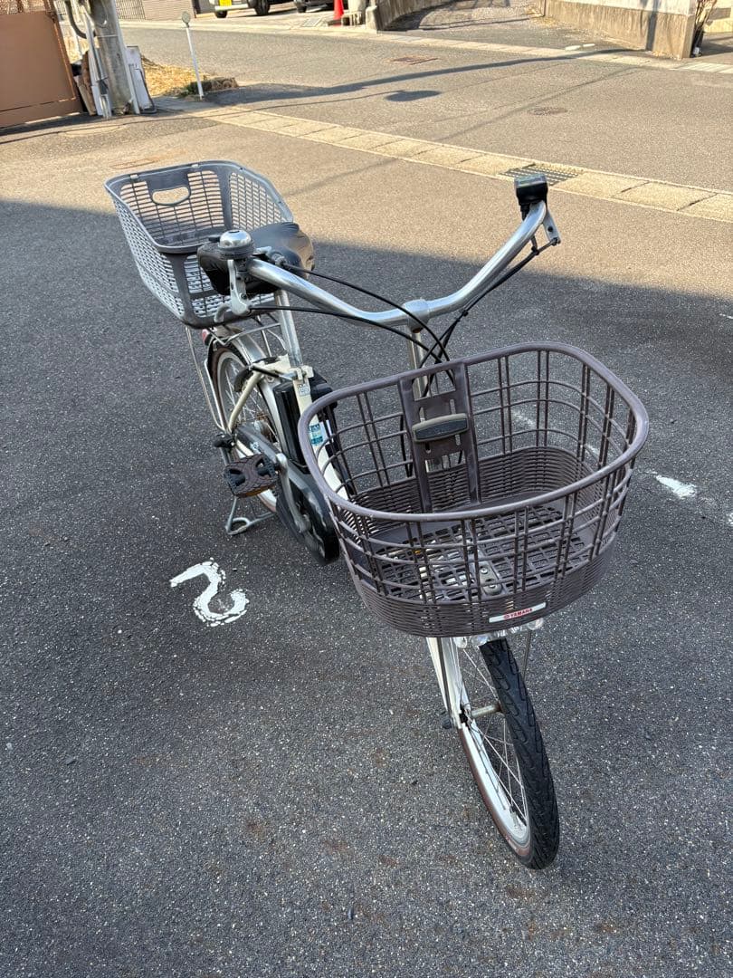 電動自転車ヤマハ　PAS SION 20インチ　クリーム色　即購入NG