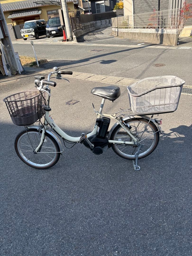 電動自転車ヤマハ　PAS SION 20インチ　クリーム色　即購入NG