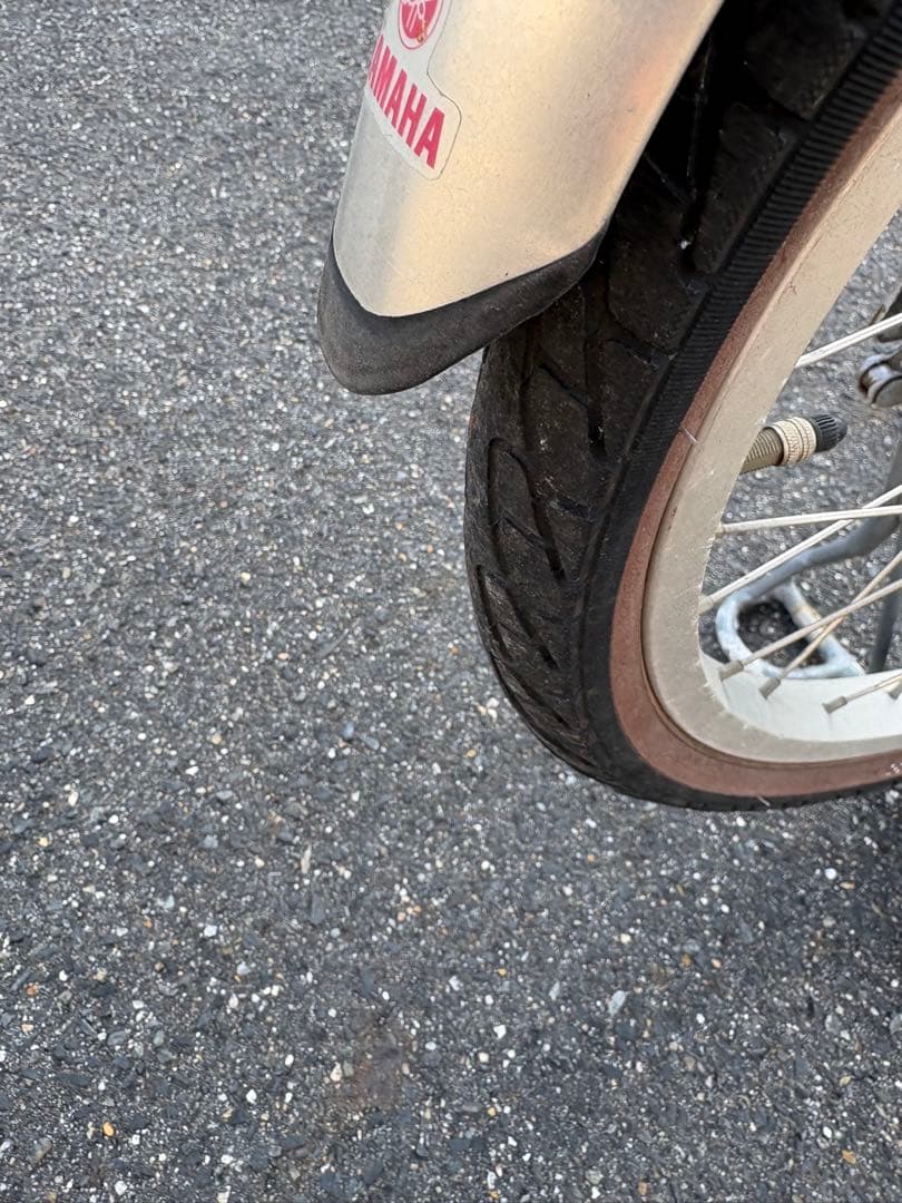 電動自転車ヤマハ　PAS SION 20インチ　クリーム色　即購入NG