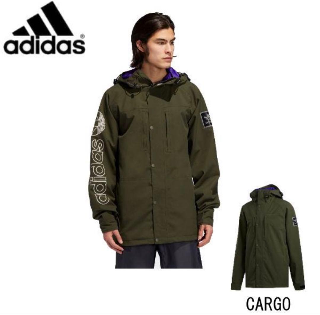 【美品】adidas ユーティリティジャケット　スノーボードウェア　スノーウェア