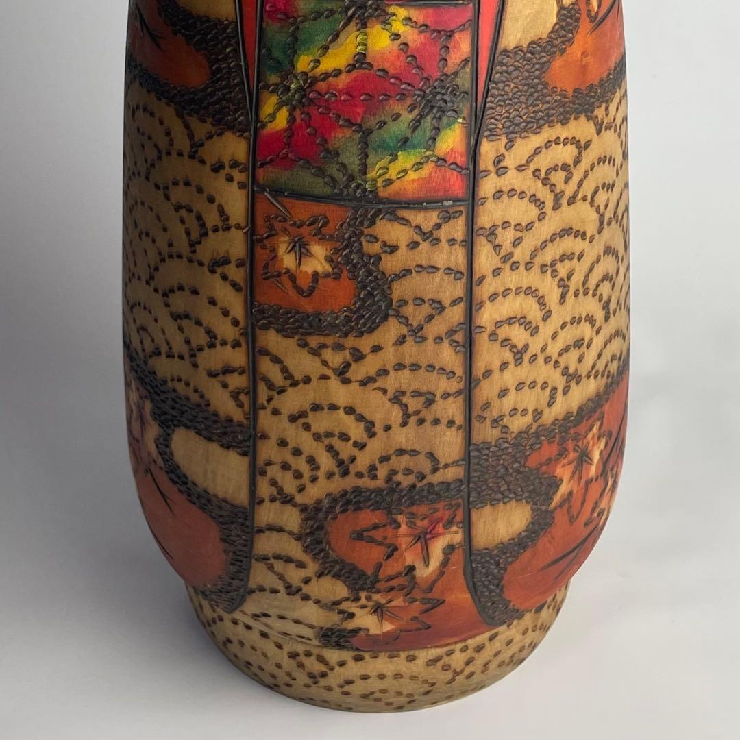 希少 小林伊之助 伊之助 作 創作こけし 郷土玩具