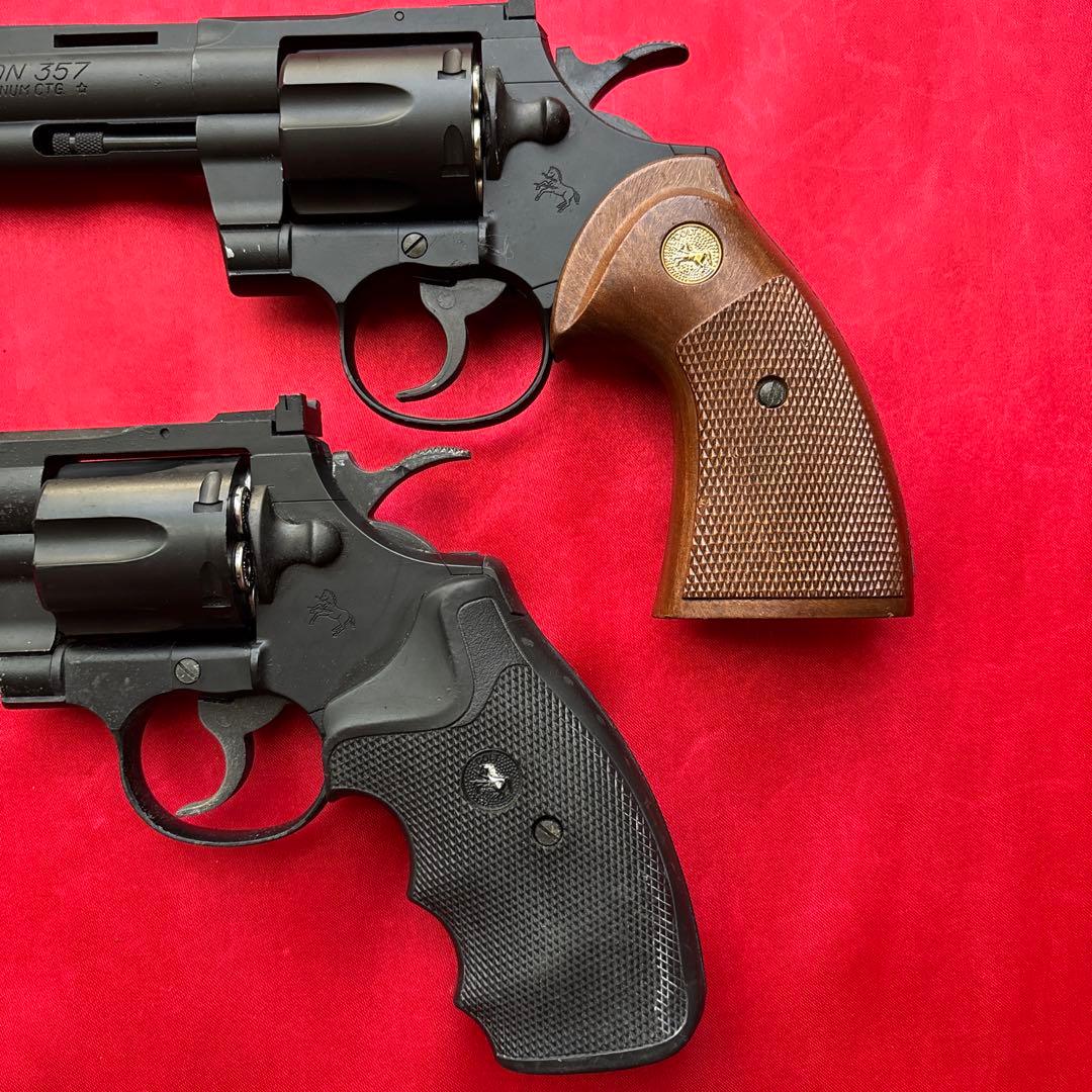 東京マルイ　コルトパイソン　24連射ガスリボルバー2丁セット