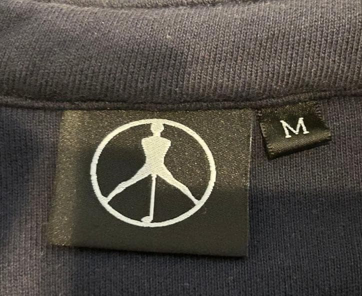 Golfickers ポロシャツ M ネイビー/レッド