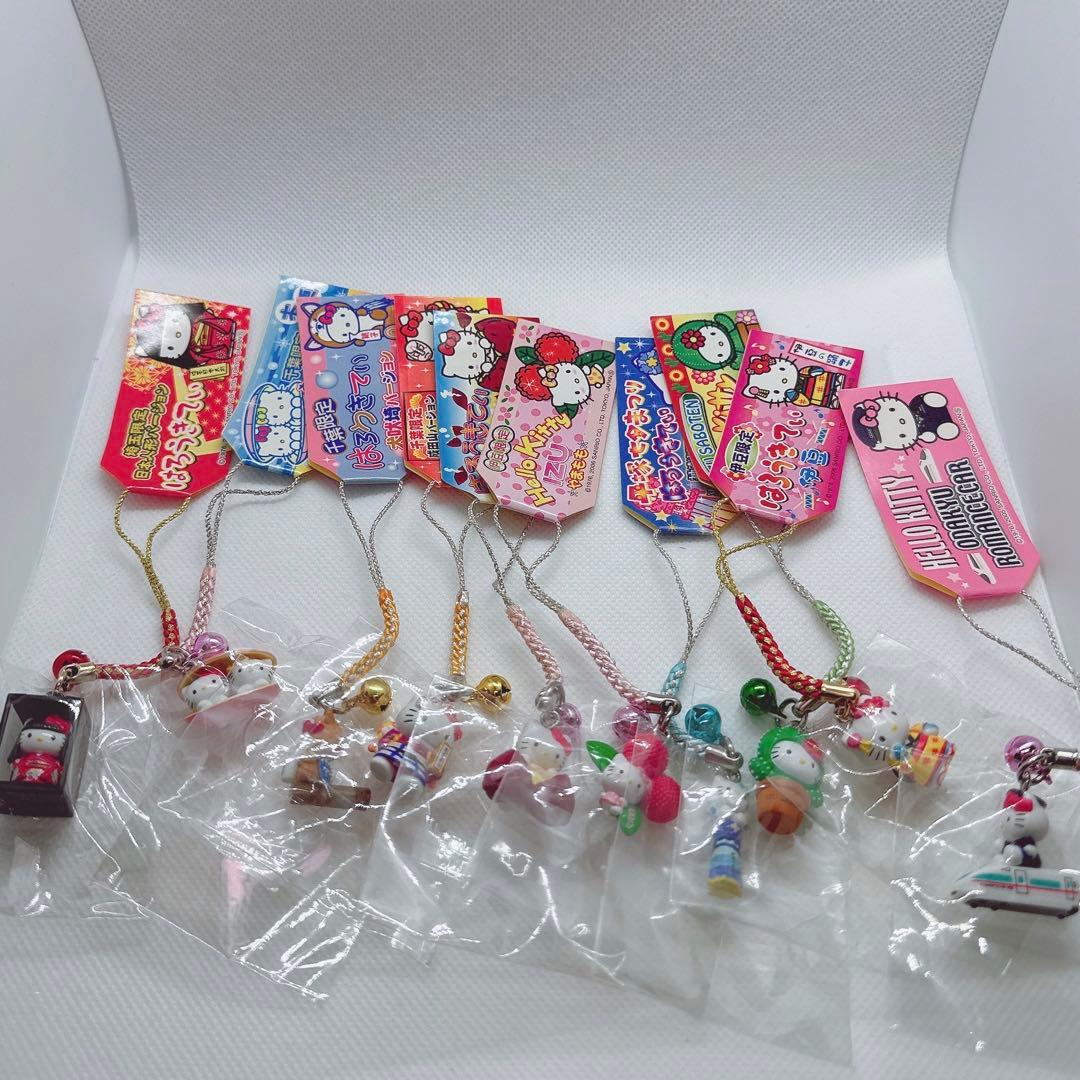 ハローキティ ご当地キティ　ストラップ 神奈川バージョン10個セット