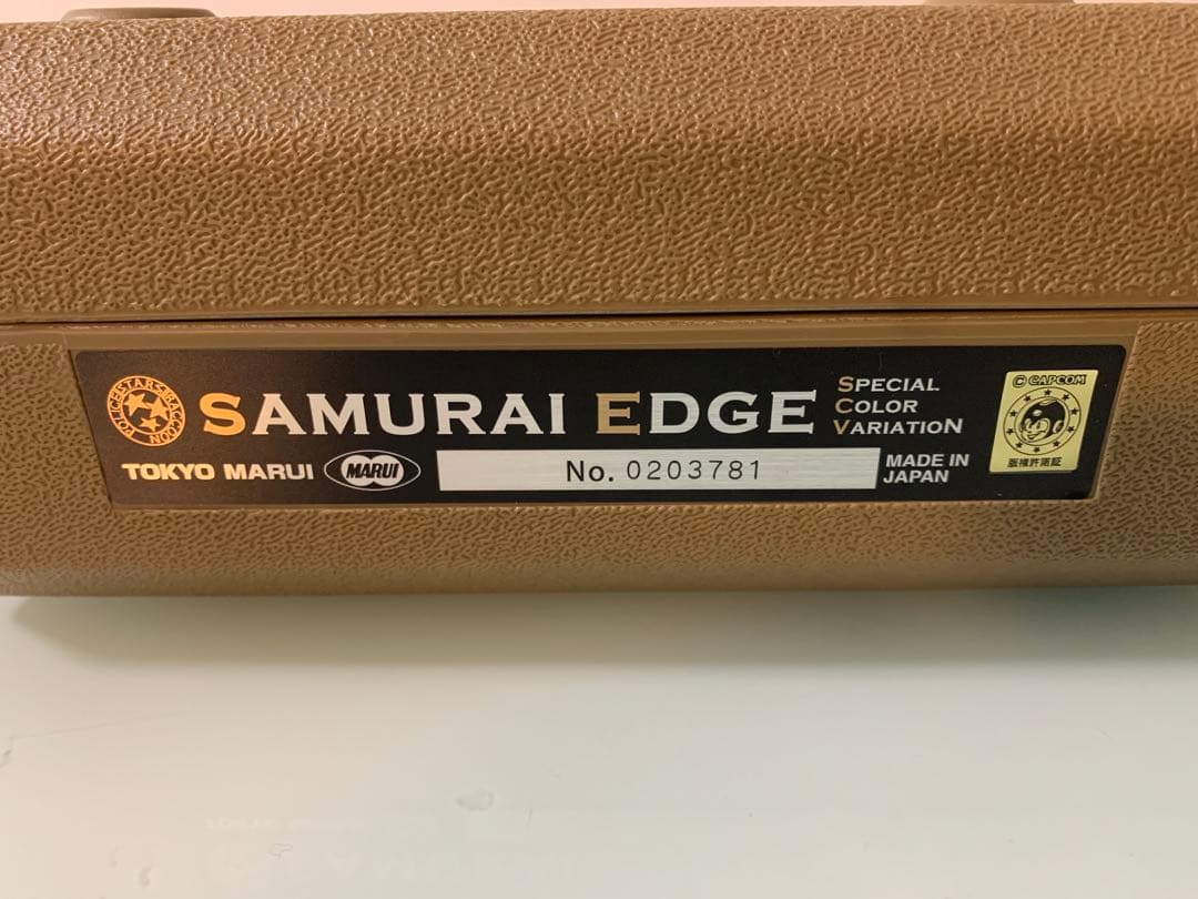 新品同様　東京マルイ バイオハザードサムライエッジ ガスガン 20周年記念モデル