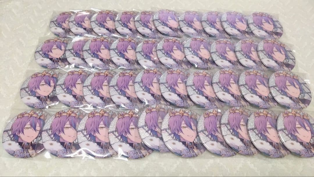 40点 神代類 プロセカ グリッター缶バッジ 40C