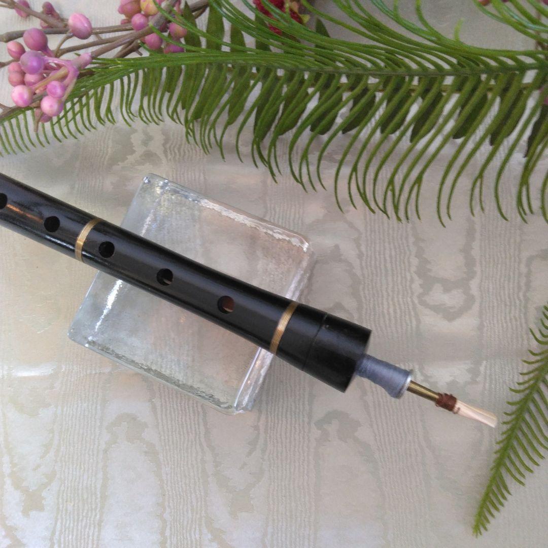 G-257　Zurna ズルナ36cm管　コイル巻き装飾　民族木管楽器　トルコ