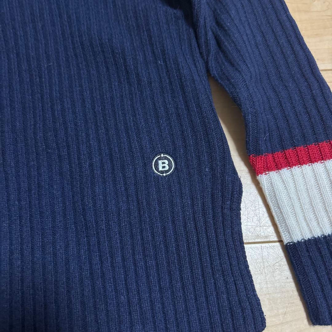 ブリーフィングゴルフ レディース タートルニット XS ネイビー