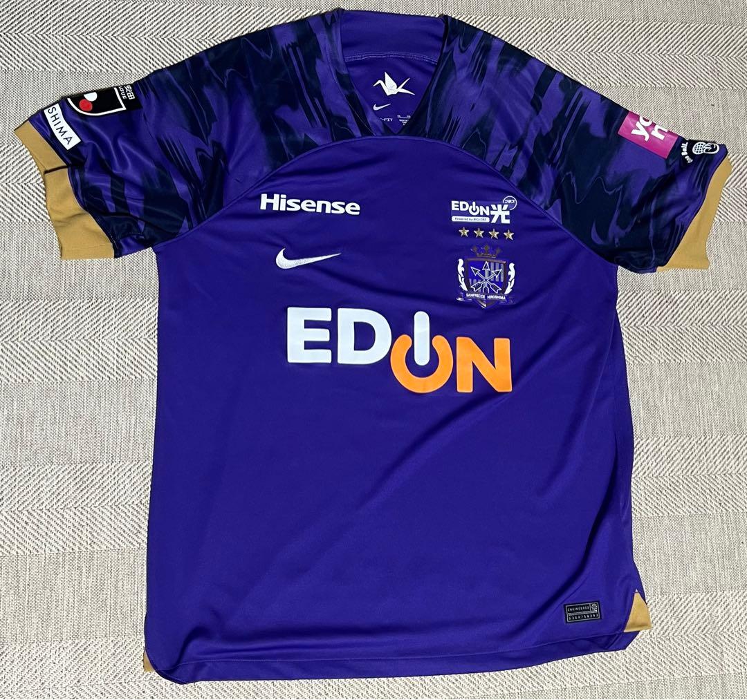 ナイキ サンフレッチェ広島 山﨑大地 ユニフォーム 3番 オーセンティック