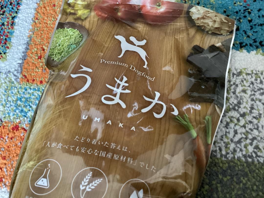 ★うまか/1.5kg×3個セット/犬用ドライフード/ドッグフード/UMAKA