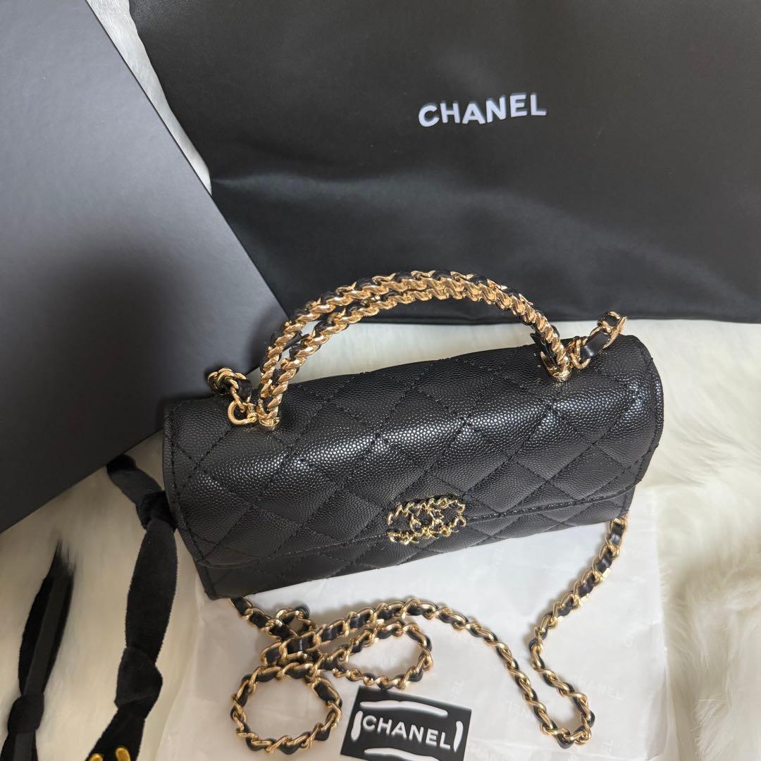 【*迎様 CHANEL make up ノベルティ　チェーンショルダーバッグ