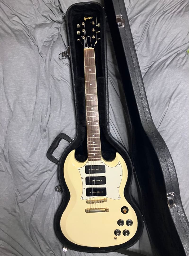 Greco エレキギター アイボリー　SG
