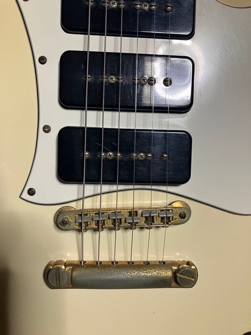 Greco エレキギター アイボリー　SG