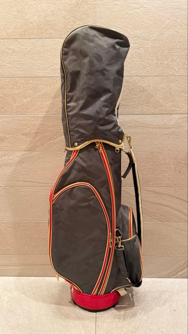 【生産終了稀少カラー】マークアンドロナ　キャディバッグ　トリコロールカラー