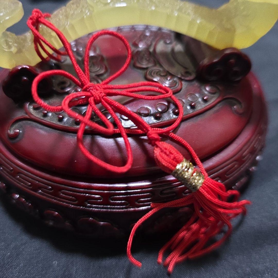 清時代　骨董品　朱肉