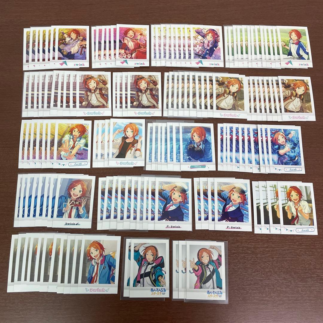 ❶あんスタ 2wink ぱしゃこれ 箔押し ぱしゃっつ 中国 ポトレ 約800点