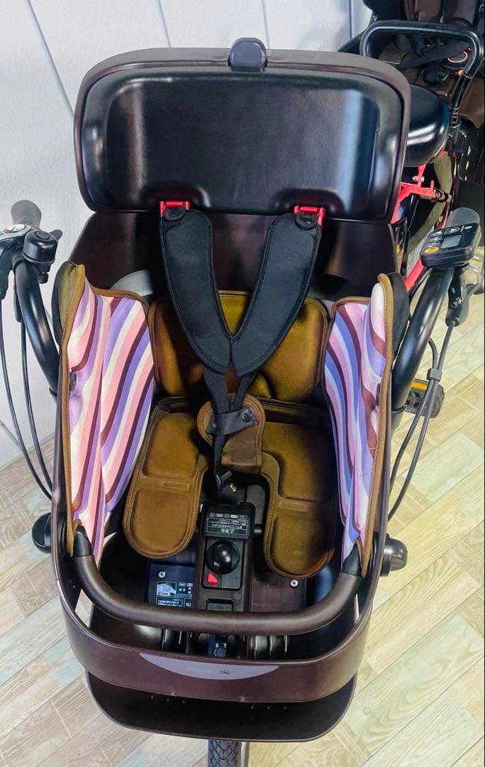 ★3093パナソニック12アンペア 20インチ子供乗せ電動アシスト自転車