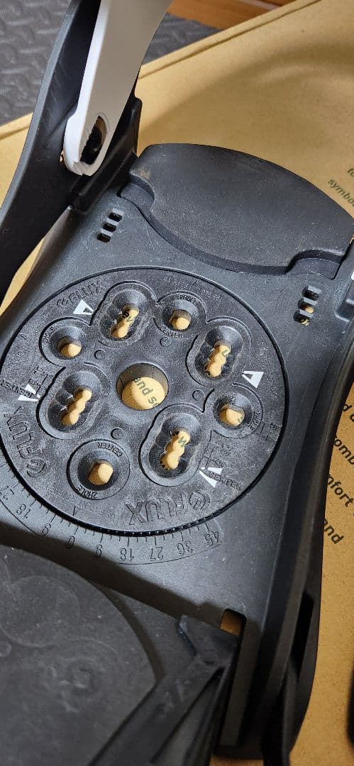 フラックスPR ビンディング Lサイズ ブラック/ホワイト