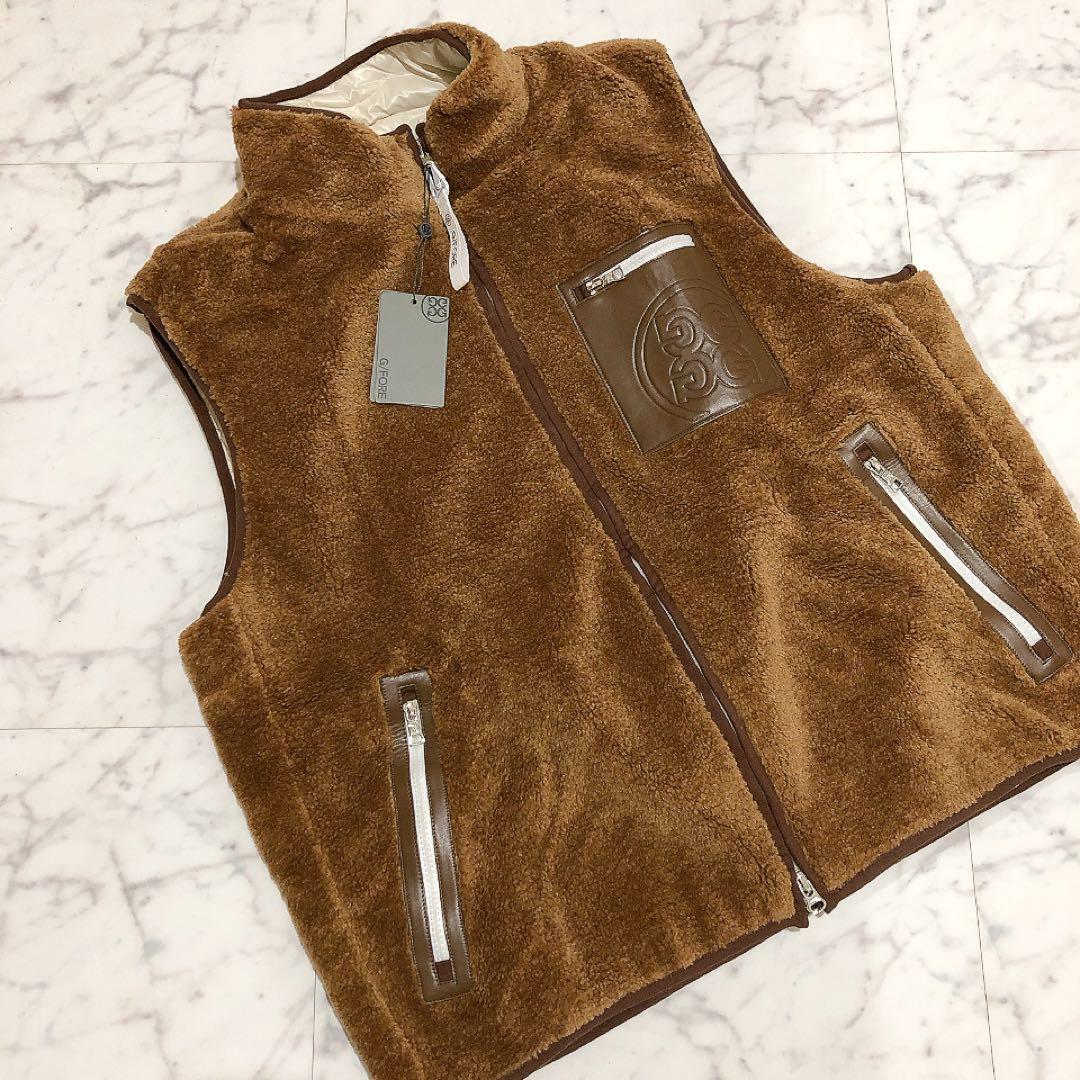 新品未使用 G/FORE ジーフォア メンズ ジャケット ベスト リバーシブル