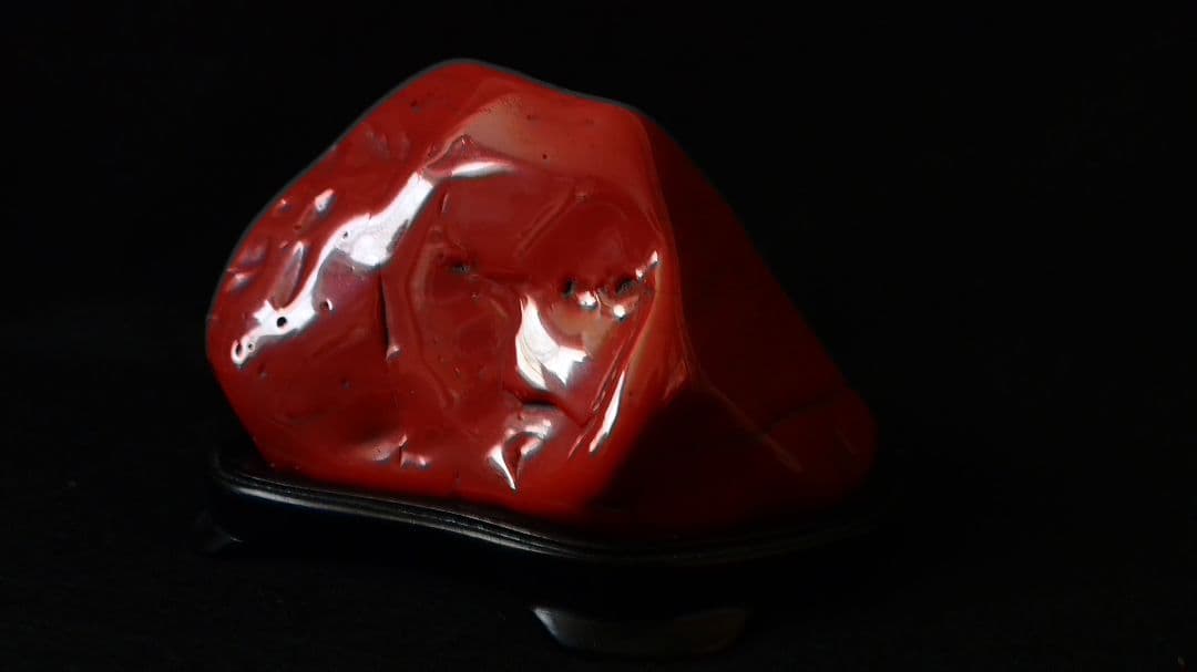 佐藤の赤玉 　赤石　赤玉石