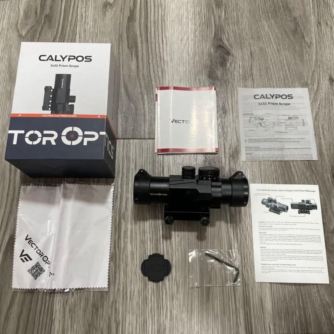 キャリポス Vector Optics Calypos 3x32 プリズム 美品