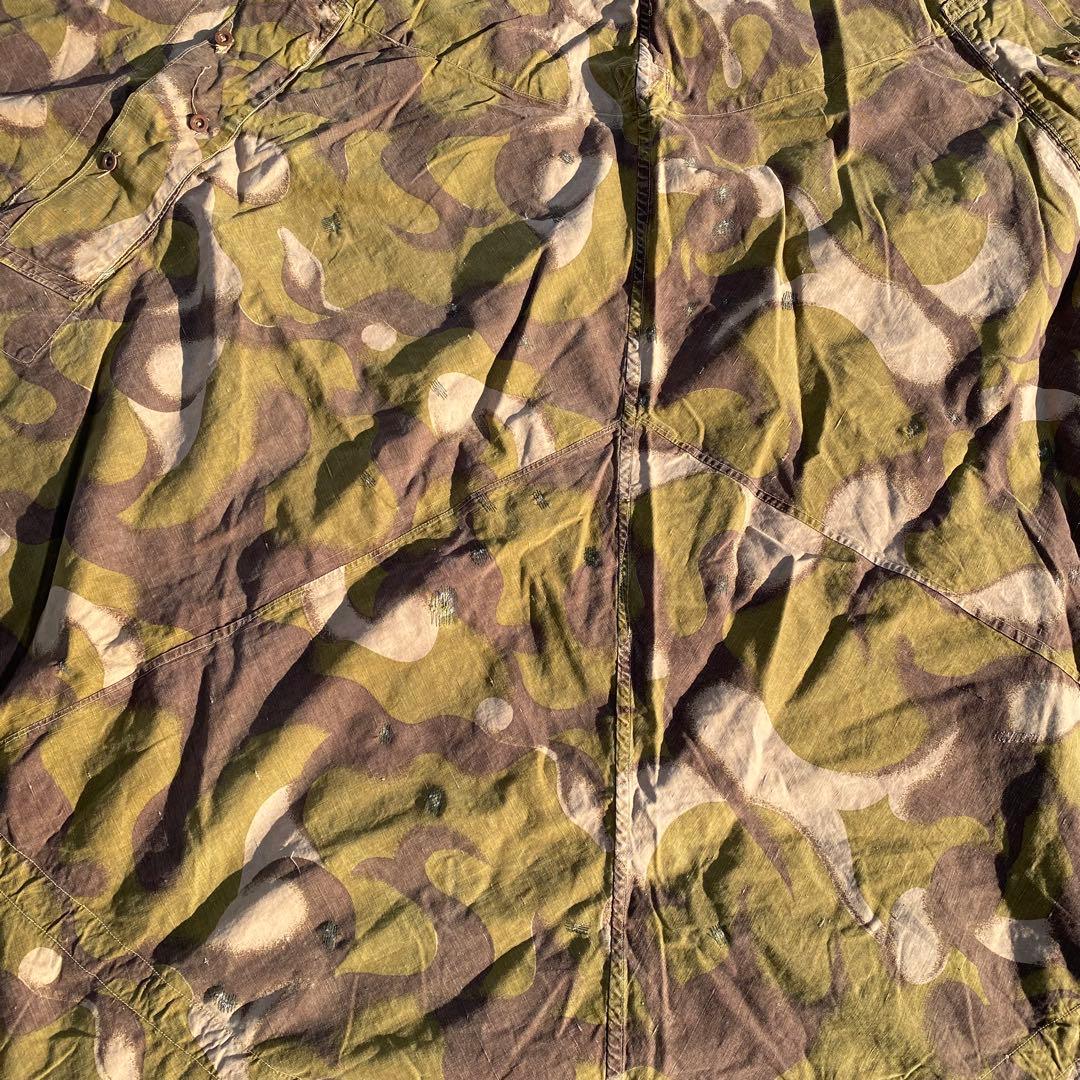 【超レア】ハンガリー軍幕　初期型　扇型　２枚①　迷彩　ハリケーンカモ　ミリタリー