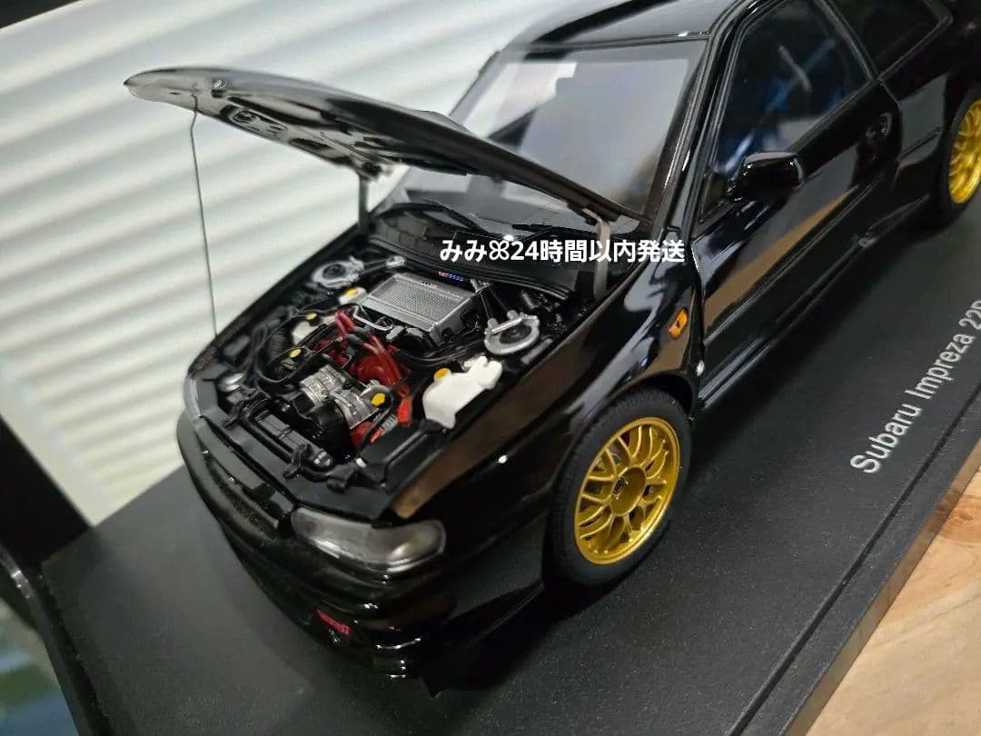 【世界限定モデル22B】SUBARU Impreza sti 22B 1/18