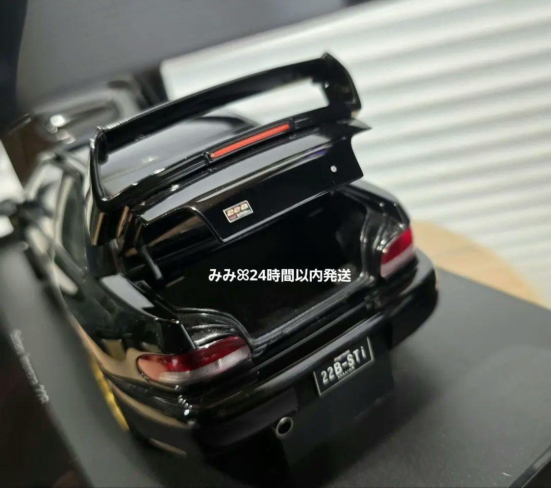 【世界限定モデル22B】SUBARU Impreza sti 22B 1/18