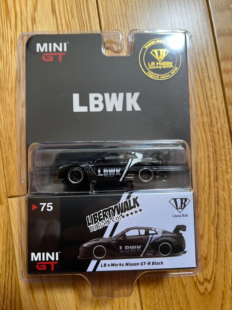 MiNiGT LBWORKS Nissan GT-R LBホビーオープニング品