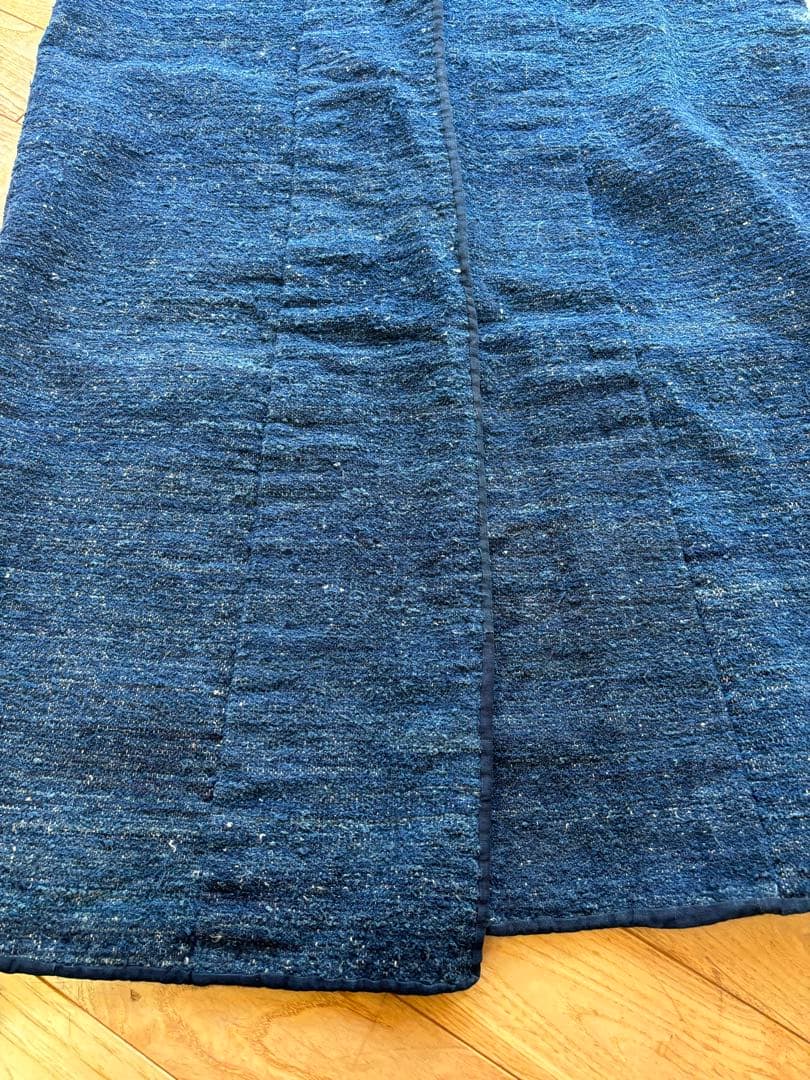 古布　藍染　裂織　野良着　ドンザ　佐渡　JAPAN blue BORO