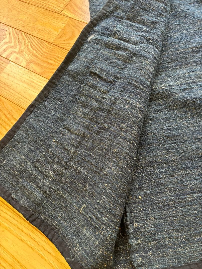 古布　藍染　裂織　野良着　ドンザ　佐渡　JAPAN blue BORO