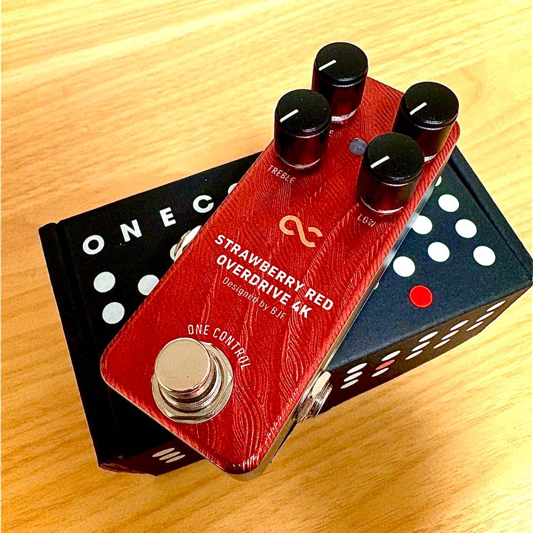 ■美品！■ケーブル付！『STRAWBERRY RED OVERDRIVE 4K』