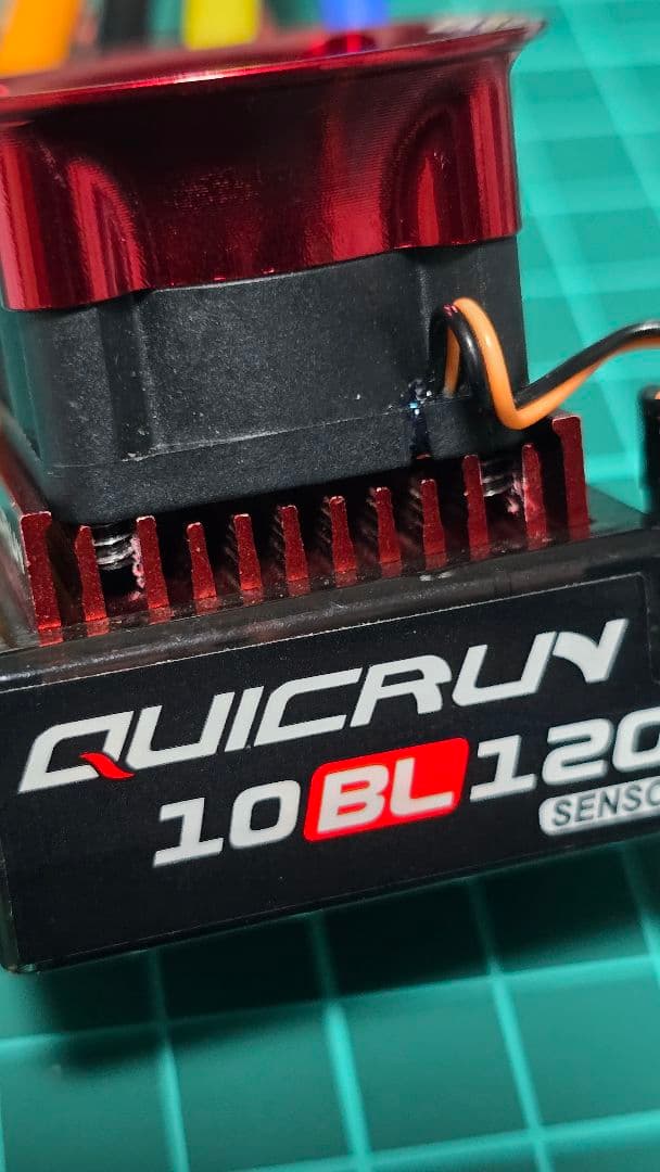 ★ ブラシレスモーター 17.5T ESC プログラムカード 3点セット★