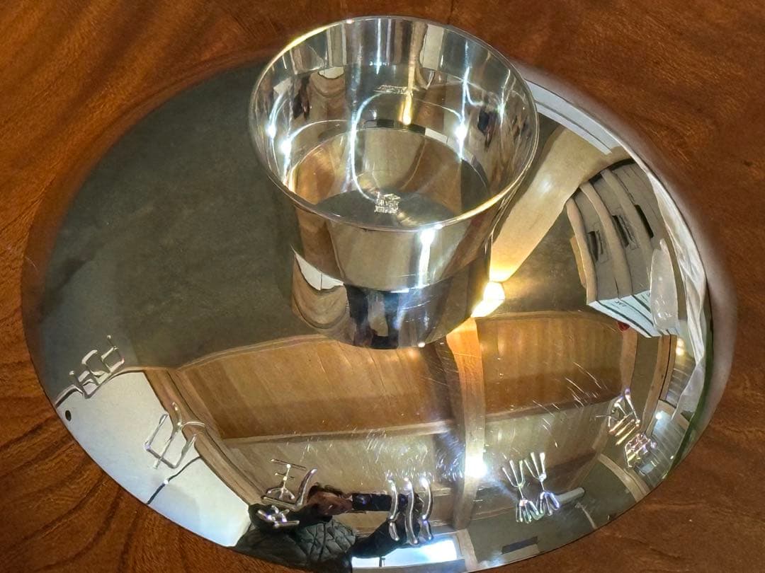 銀杯　造幣局製　純銀　桐紋　新品未使用品　93g