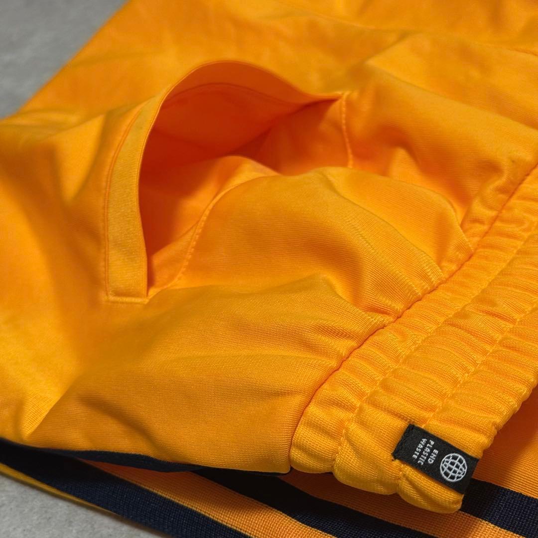 美品 アディダス ベッケンバウアー トラックパンツ ジャージパンツ オレンジ