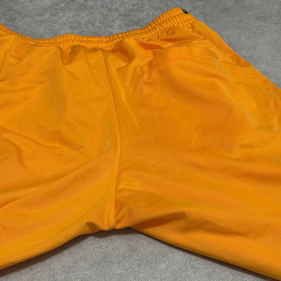 美品 アディダス ベッケンバウアー トラックパンツ ジャージパンツ オレンジ