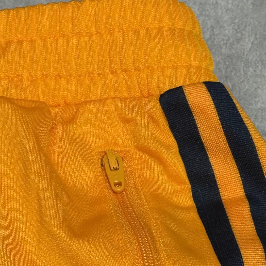 美品 アディダス ベッケンバウアー トラックパンツ ジャージパンツ オレンジ