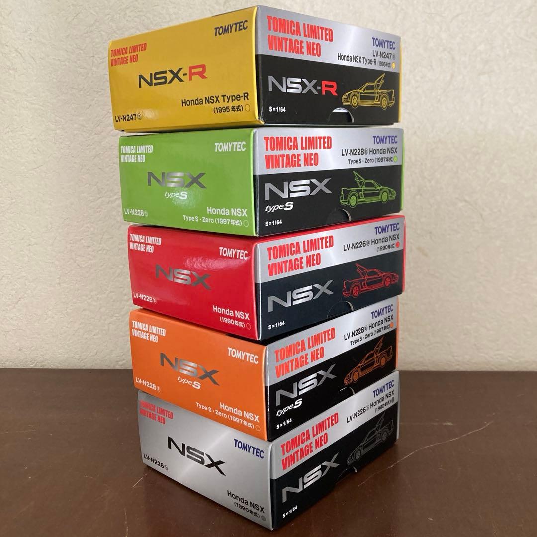 バラ売り歓迎　トミカリミテッドビンテージネオ　NSX 5台セット トミーテック